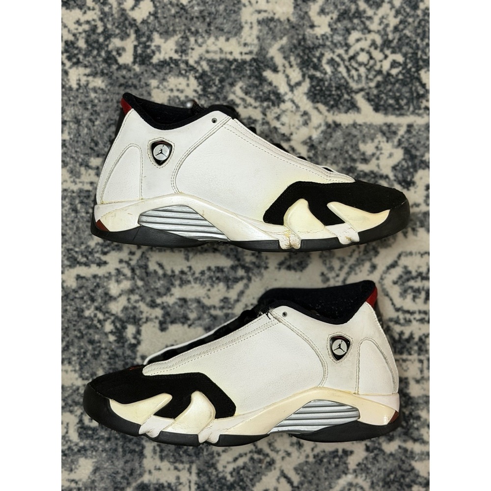 Nike Air Jordan 14 Retro Black Size 7Y Athletic Shoes Sneakers 654963-102